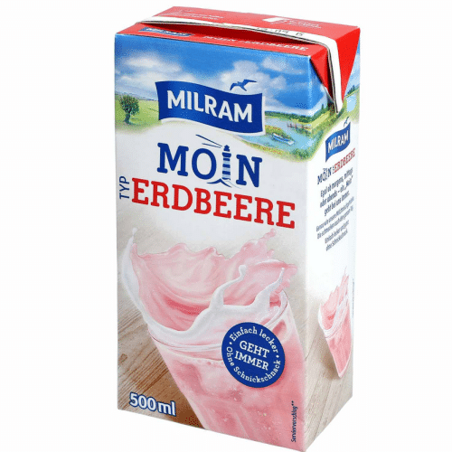 Milram Moin Typ Erdbeere 500ml