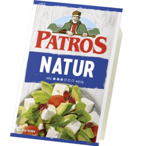 Patros Natur mild-würzig 180g
