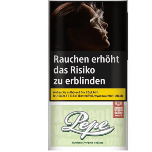 Pepe Bright (Easy) Green 30g Drehtabak Zigarettentabak
