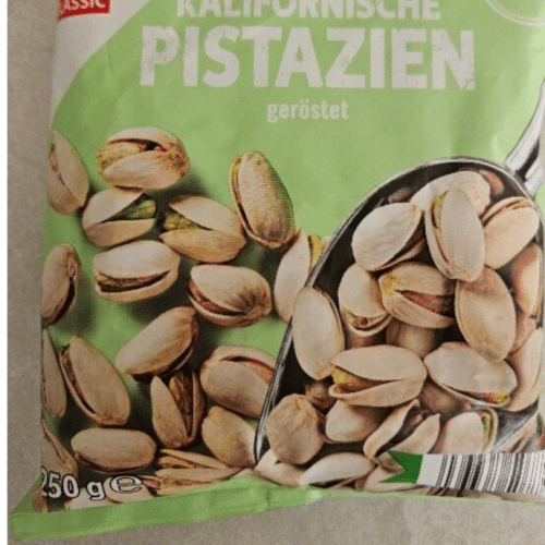 Pistazien geröstet, ungesalzen.