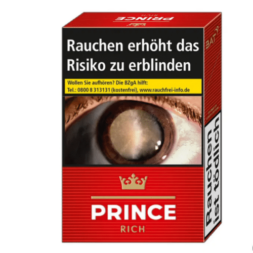Prince Rich Red Zigaretten 22er