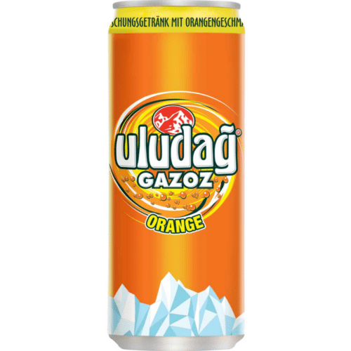Uludag Gazoz Orange 330ml Dose