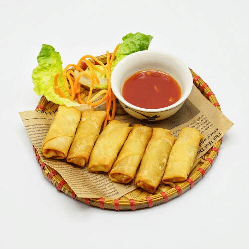 Cha Gio Chay - Mini Frühlingsrollen (6 Stück, vegetarisch)