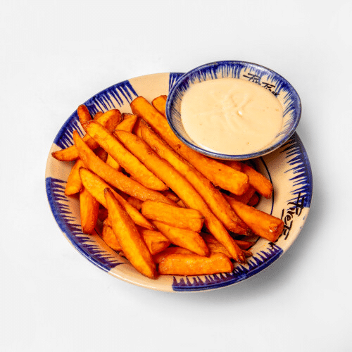 Frittierte Süßkartoffeln