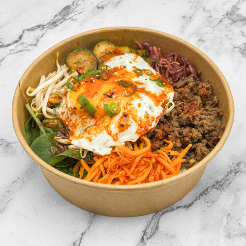 Bibimbab - Honey BBQ Beef (Halāl)
