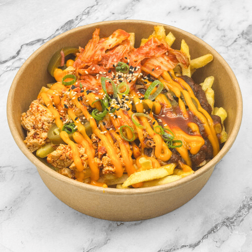 Stealth-silla Fries Bowl - Kimchee Tofu (Vegetarisch)
