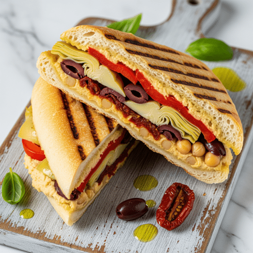 Anti Pasti Hummus Panino
