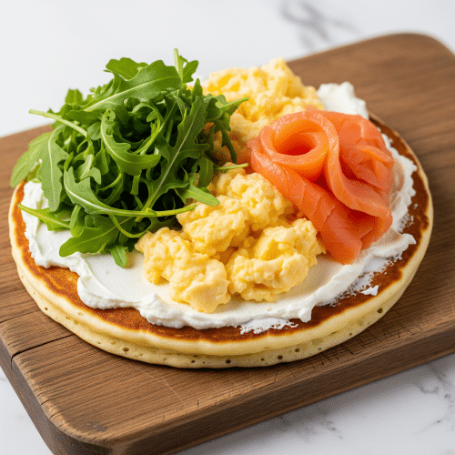 Pancakes Salmon