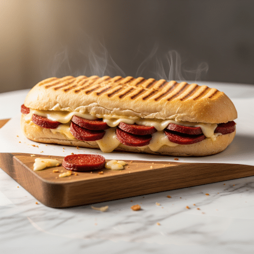 Panino mit Sucuk und Gouda