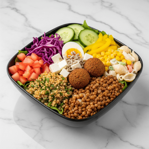 Salatbowl (hausgemacht)