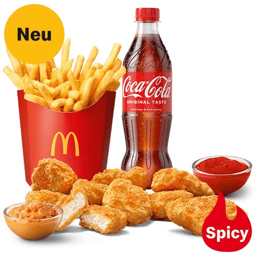 9 Shaker Chicken McNuggets Lime & Chili Flavor McMenü®