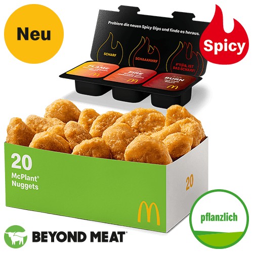 Spicy Dip Challenge - 20 McPlant® Nuggets