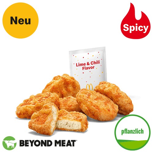 6 Shaker McPlant Nuggets Lime & Chili Flavor