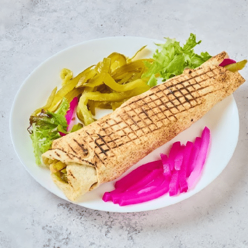 Hähnchen-Schawarma Sandwich