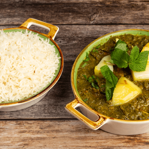 Vegetarian - Aloo Palak