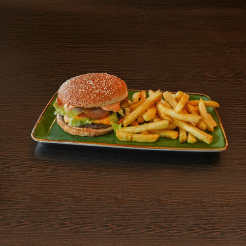 Cheeseburger-Menü
