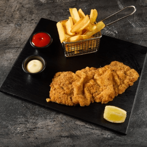 Knuspriges Schnitzel