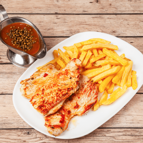 Putenschnitzel natur