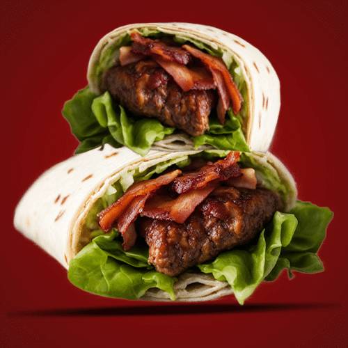 Barbecue Beef Wrap