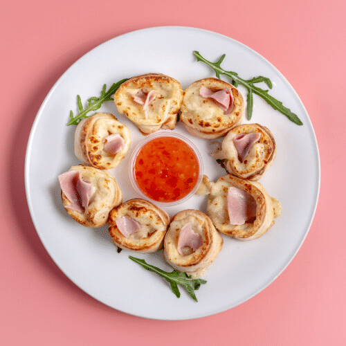 Pizzabrötchen Ham (8 Stück)
