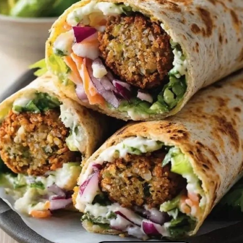 Falafel-Dürüm (vegetarisch)