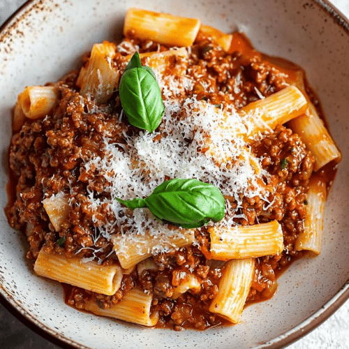 Pasta Bolognese