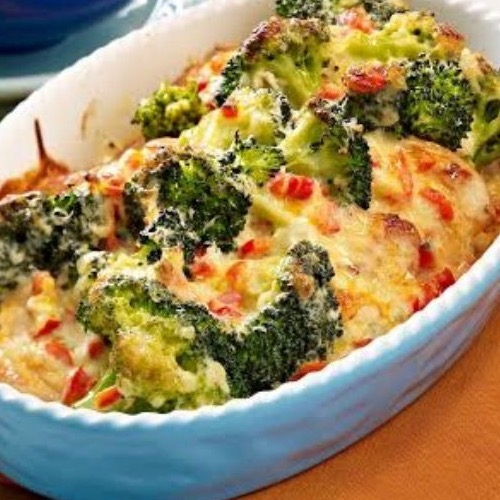 Schnitzel Broccoli