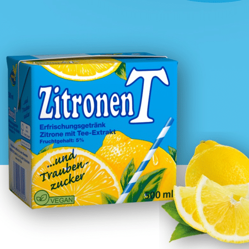 Tetrapack Eistee-Zitrone 0,5l