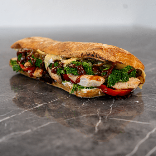 Baguette Mexican Chicken (scharf)