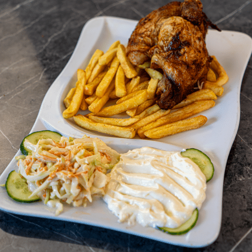 Happy Time halbes Grill Hähnchen