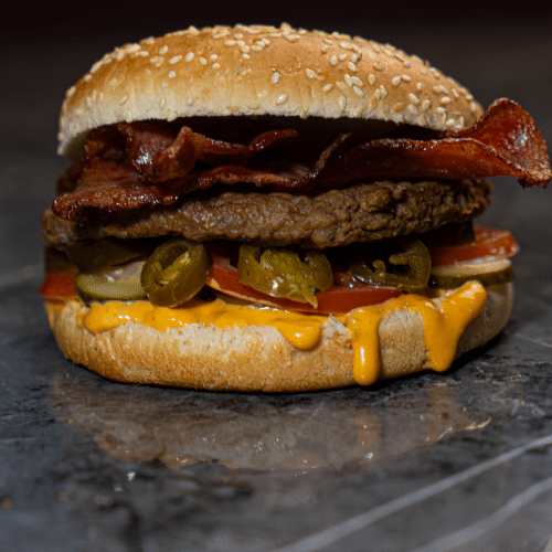 Hot Bacon Burger Medium 125 g