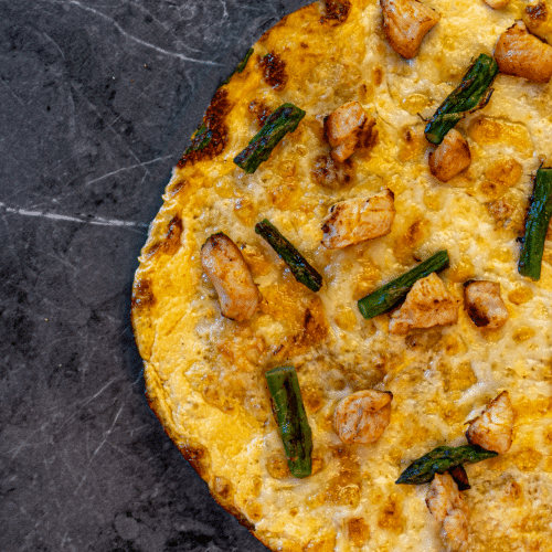 Pizza Spargel