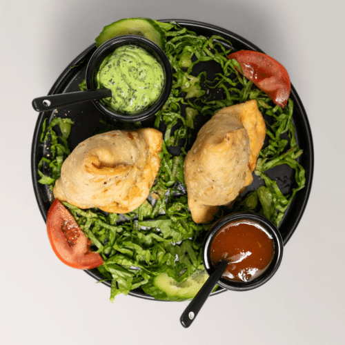 Samosa (vegetarisch, 2 Stück)