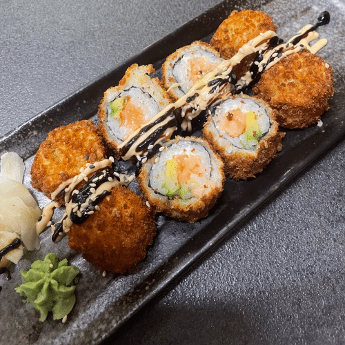 Mini Crunchy Salmon (8 Stück)