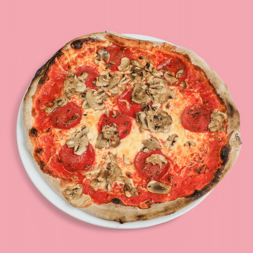 Pizza Salami Champignons