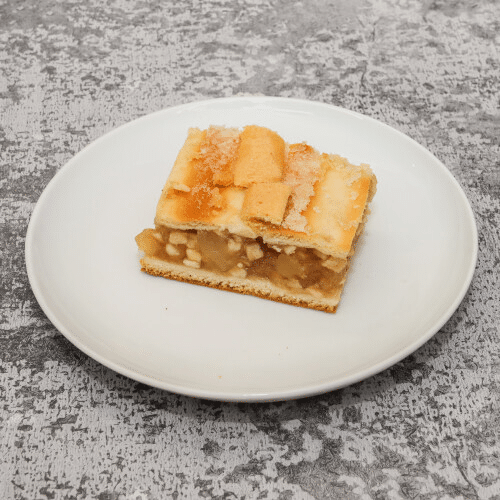Gedeckter Apfelkuchen