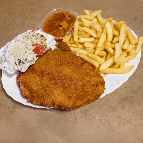 Schnitzel Menü (für 2 Personen)