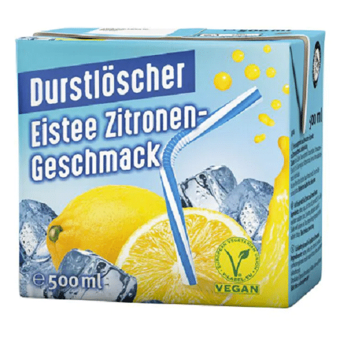 Durstlöscher Eistee Zitrone 0,5l