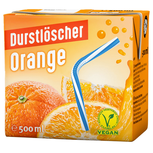 Durstlöscher Orange 0,5l