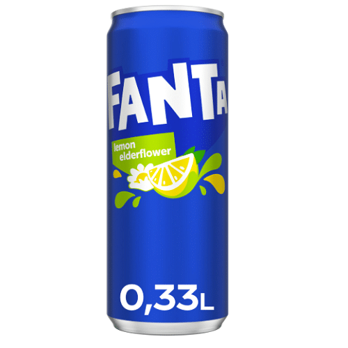Fanta Lemon & Elderflower 0,33l (EINWEG)