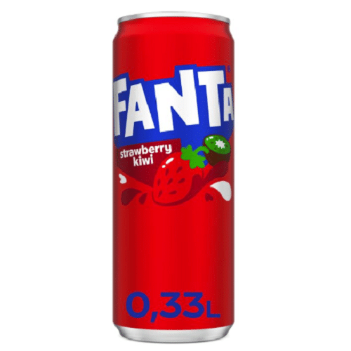 Fanta Strawberry & Kiwi 0,33l (EINWEG)