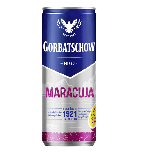 Gorbatschow Maracuja 0,33l (EINWEG)
