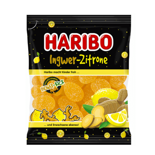 Haribo Ingwer-Zitrone 160g