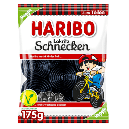 Haribo Lakritz Schnecken 175g