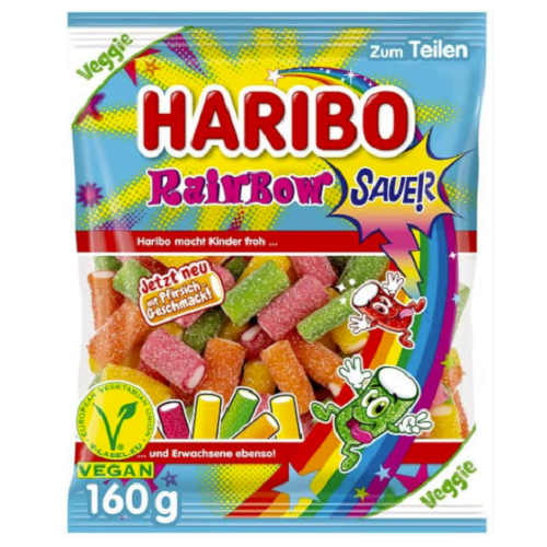 Haribo Rainbow Sauer 160g