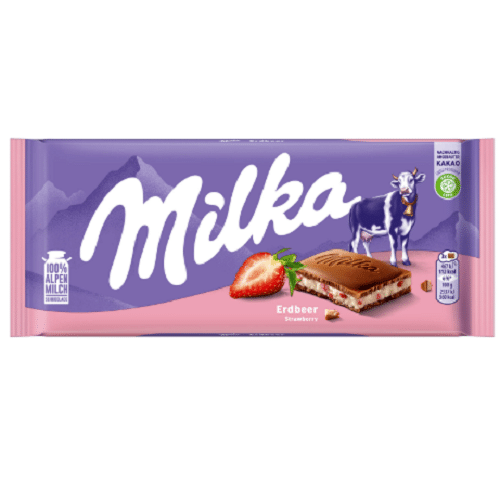 Milka Erdbeer 100g