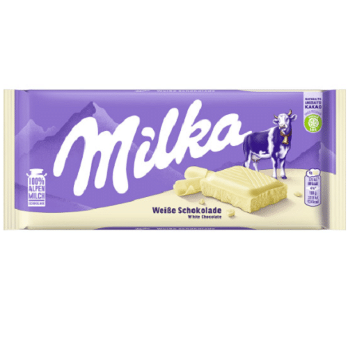 Milka Weisse Schokolade 100g