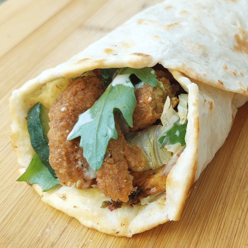 Naan Wrap Falafel