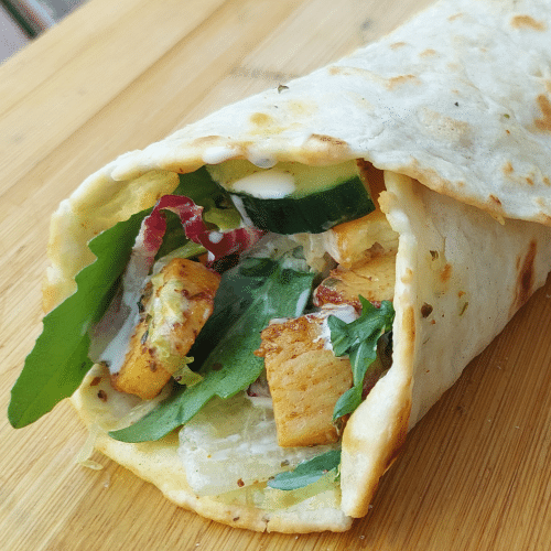Naan Wrap Hähnchen