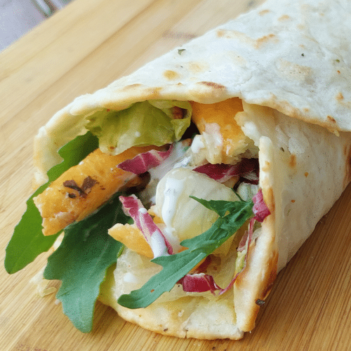 Naan Wrap Halloumi